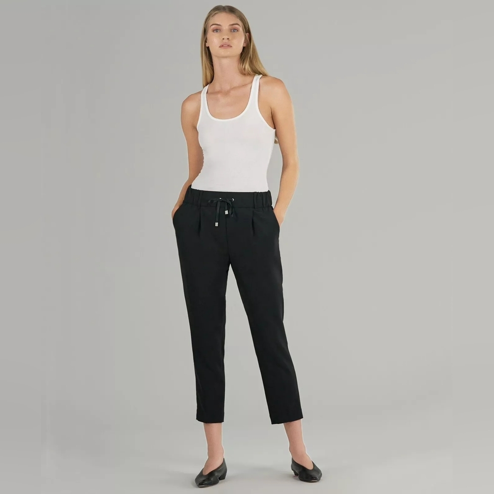 ATM Anthony Thomas  Melillo Pleated Cropped Pants Size L